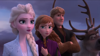 Elsa's an ice-wielding warrior in the first <i>Frozen II</i> teaser